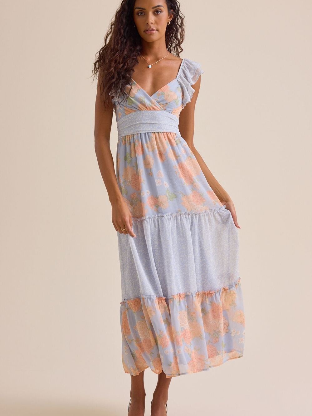 Briselle Floral Maxi Dress